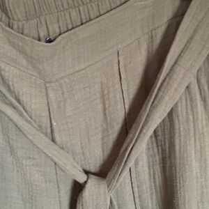 Cotton Pant Beachy Gauze Large pockets NWOT